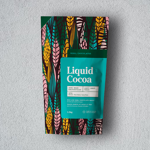 Pouch of Liquid Cocoa